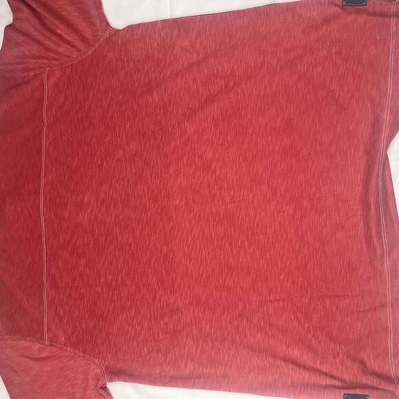 Orvis Polo Shirt Mens Small Red Pima Cotton Short Sleeve Golf Casual Lightweight - Picture 9 of 10